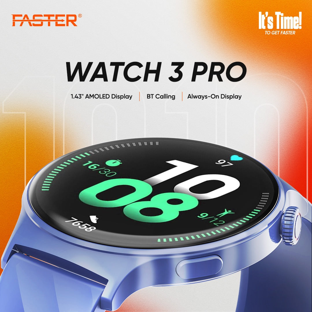 Watch 3 Pro – Power. Precision. Performance.