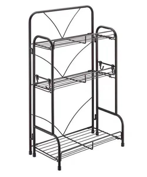 Metal Stand with 3 Shelves