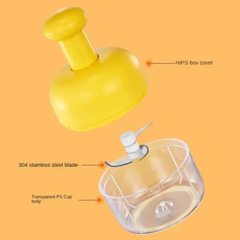 "Manual Garlic Press – Essential Kitchen Tool for Easy Garlic Mashing & Cooking Prep"